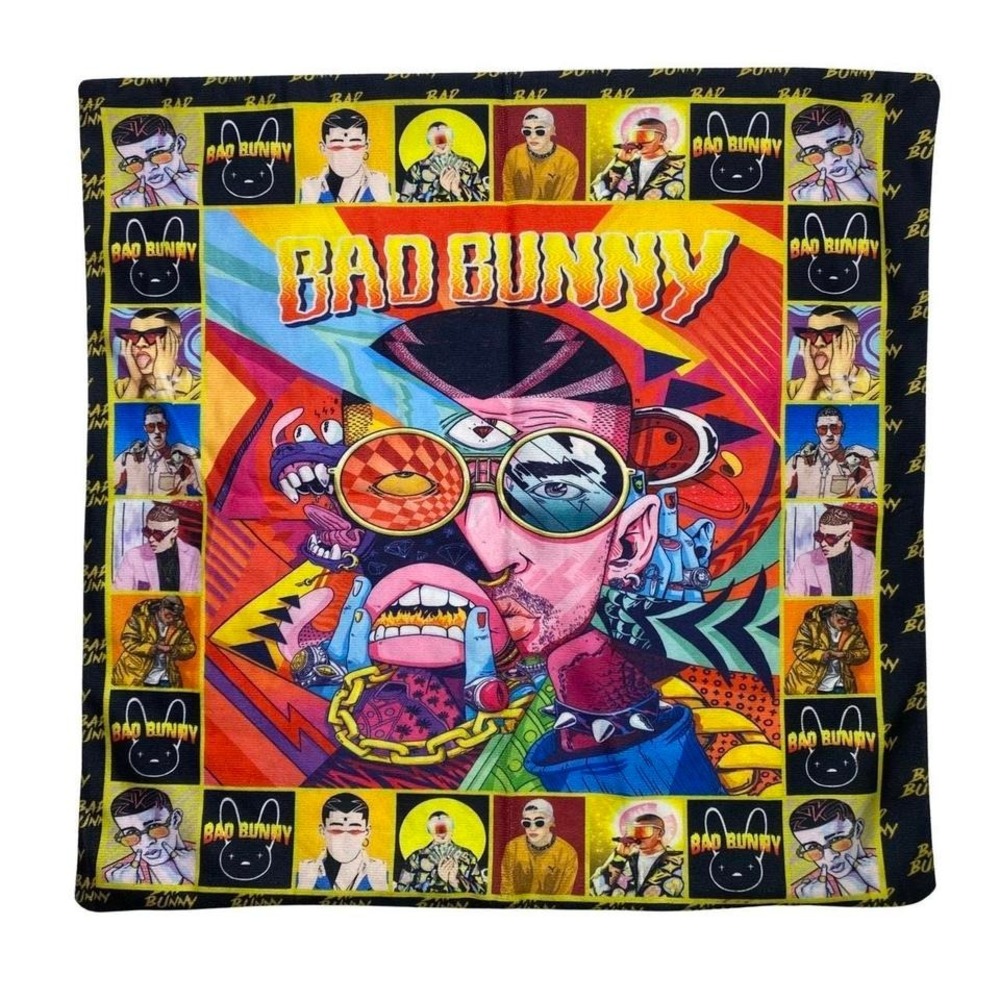 Bad Bunny pillowcase‎